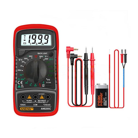 AN8205C Multifunctional Digital Display Multimeter