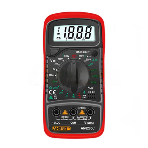 AN8205C Multifunctional Digital Display Multimeter