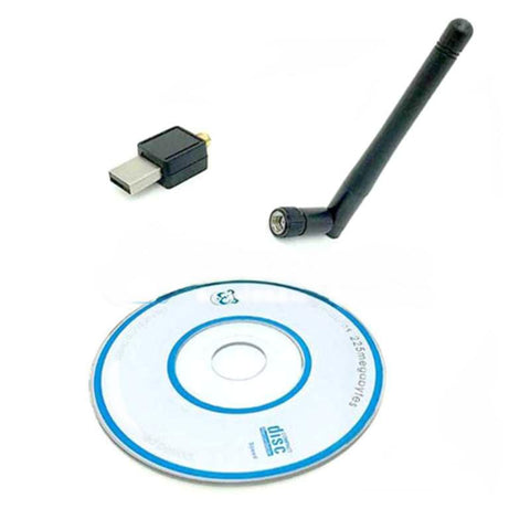 150M USB 802.11n Wireless Transmitter/Receiver Adapter with Antenna