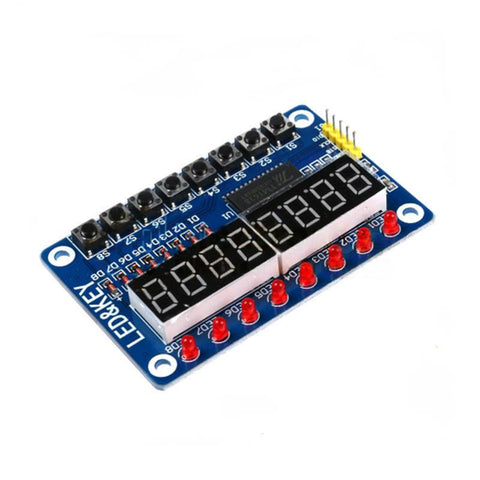 TM1638 8-Key Digital LED Display Module