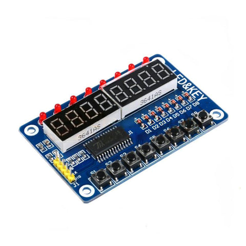 TM1638 8-Key Digital LED Display Module