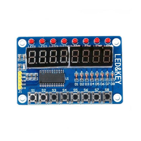 TM1638 8-Key Digital LED Display Module