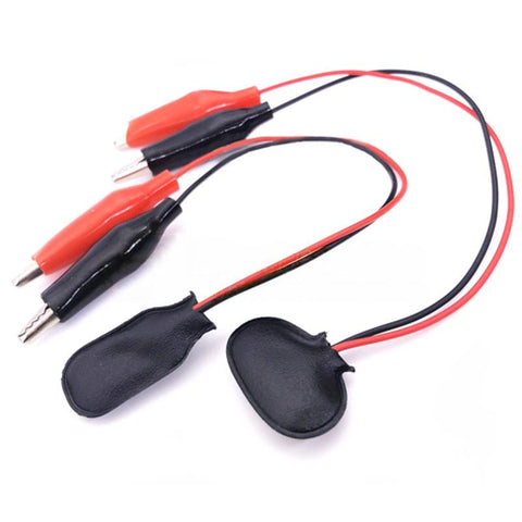 9V Battery Buckle to Crocodile Clip Cable