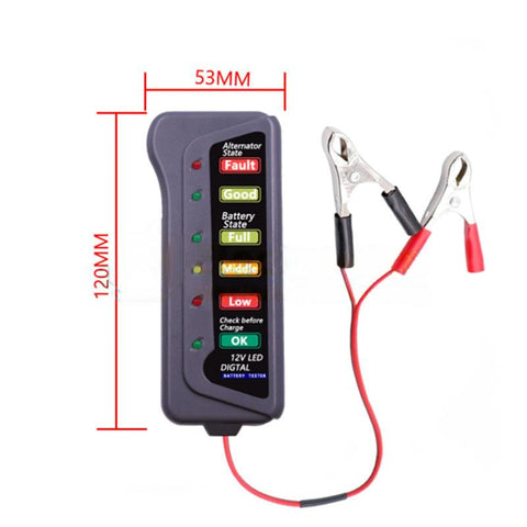 12V/16V/24V Battery Capacity Tester