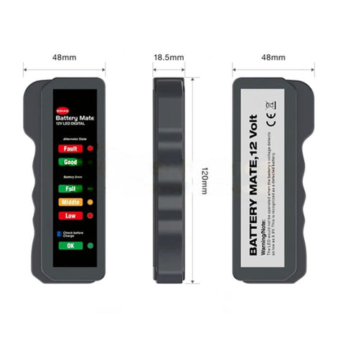 12V/16V/24V Battery Capacity Tester