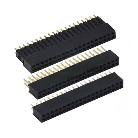 2x20 2.54mm Double Row Female Header for Raspberry Pi 3B/3B+/4B