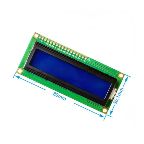 1602A LCD Blue Screen with Backlight