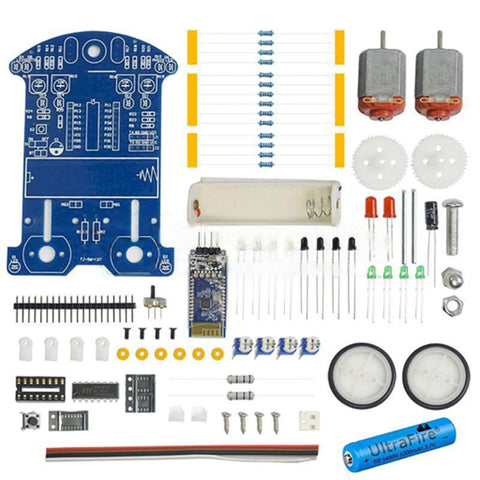 D2-6 Bluetooth Smart Car DIY Welding Kit