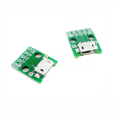 MICRO USB Female to DIP Adapter Board