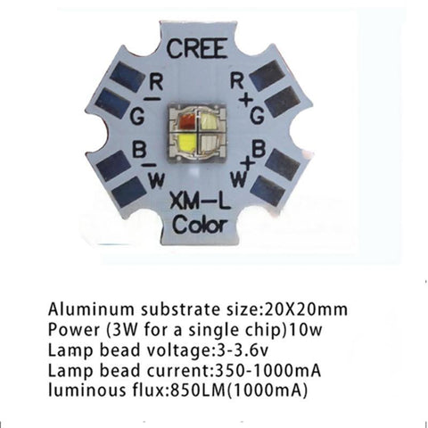3W SMD RGB LED Beads
