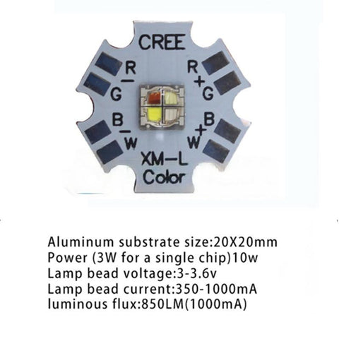 3W SMD RGB LED Beads