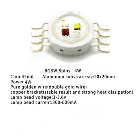 3W SMD RGB LED Beads