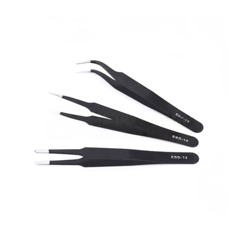 ESD-10 Stainless Steel Tweezers Kit