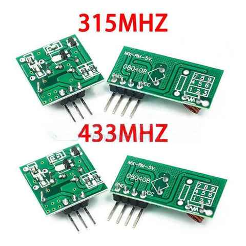 433/315 MHz Wireless Receiving and Transmitting Module