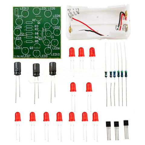 12 pcs LED Circular Lamp DIY Kit