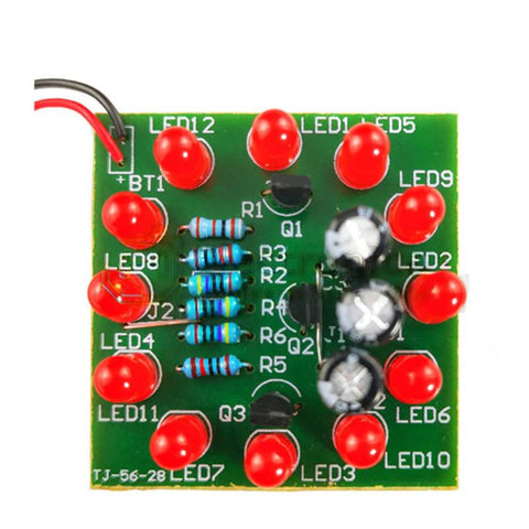 12 pcs LED Circular Lamp DIY Kit