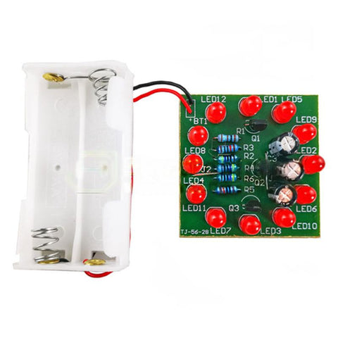 12 pcs LED Circular Lamp DIY Kit