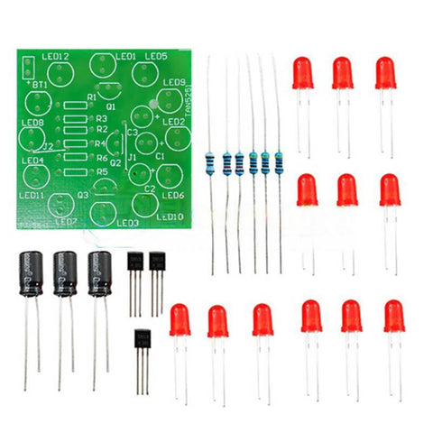 12 pcs LED Circular Lamp DIY Kit