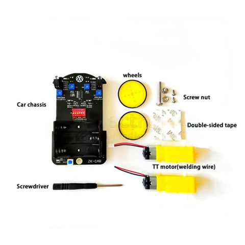 ZK-CAR Intelligent Tracking Car DIY Kit