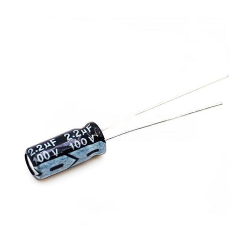 63V/100V 2.2/10/47/100/220/470/1000/2200/3300µF DIP Aluminum Electrolytic Capacitor