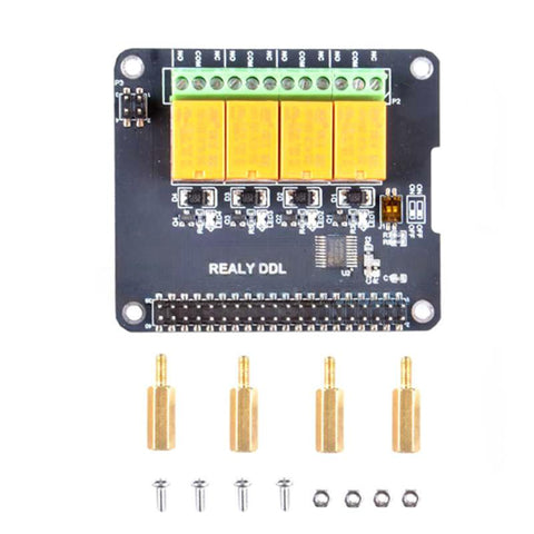 4-Channel Relay HAT Board