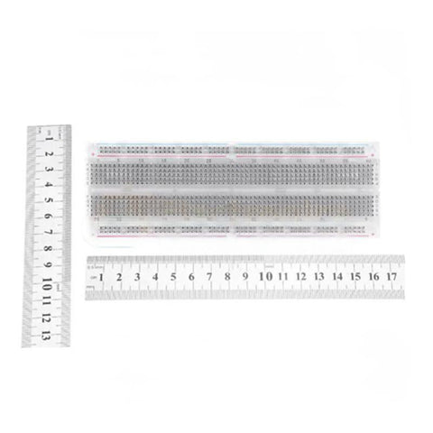 830 Point MB-102 Transparent Breadboard
