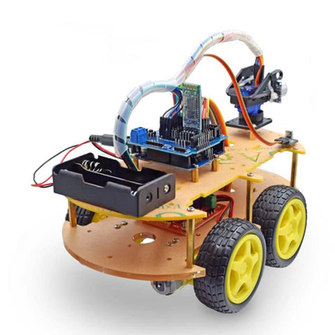 Multifunction Bluetooth Controlled Smart Car Kit