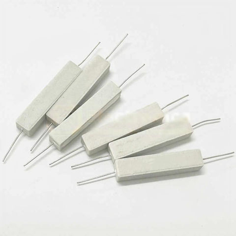 10 pcs SQP-10W Horizontal Ceramic Cement Resistor