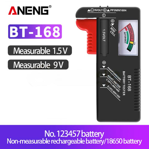 ANENG BT-168 / BT-168D / BT-168Pro / BT-168MAX Battery Tester