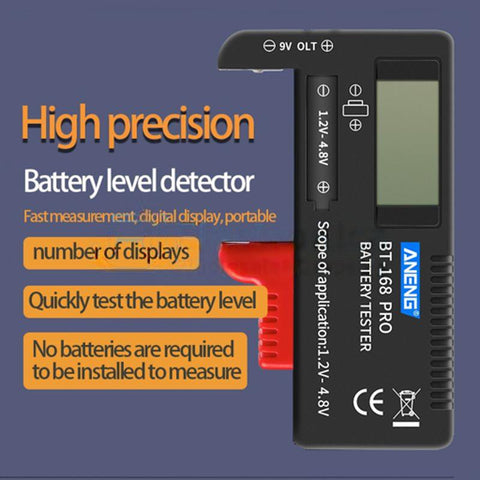 ANENG BT-168 / BT-168D / BT-168Pro / BT-168MAX Battery Tester