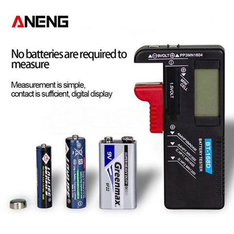 ANENG BT-168 / BT-168D / BT-168Pro / BT-168MAX Battery Tester