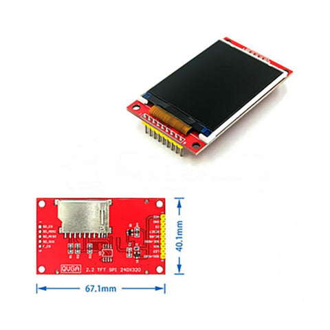 2.4/2.8/3.2/3.5 Inch Colorful TFT LCD Screen Display Module