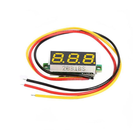 0.28" 3 Wires Digital Voltmeter LED Display DC 0-100V