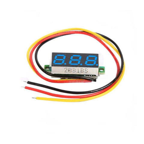 0.28" 3 Wires Digital Voltmeter LED Display DC 0-100V