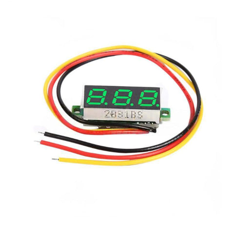 0.28" 3 Wires Digital Voltmeter LED Display DC 0-100V