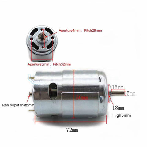 12-24V 895 High Torque Ball Bearing DC Motor