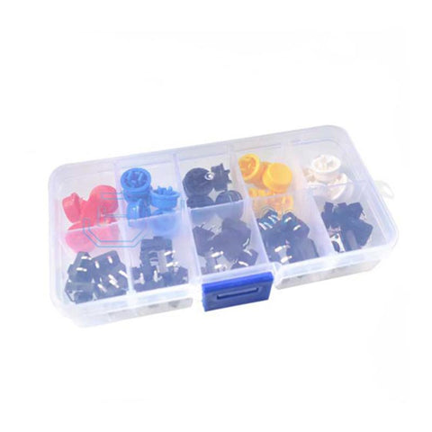 12 x 12 x 7.3 mm Tactile Push Button Micro Switch 25 Pairs
