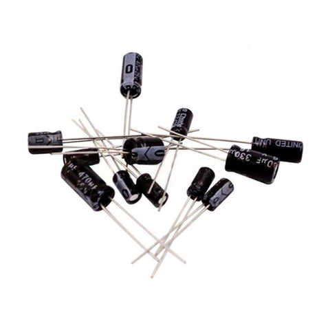 120 pcs 1µF-470µF 12 Values * 10 pcs Electrolytic Capacitor