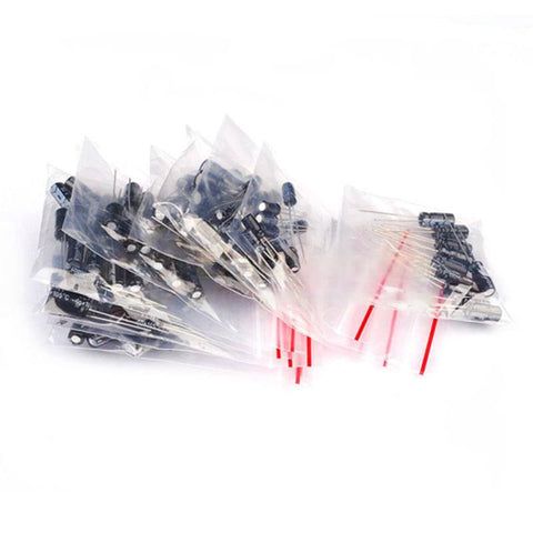 120 pcs 1µF-470µF 12 Values * 10 pcs Electrolytic Capacitor
