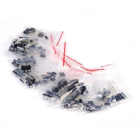 120 pcs 1µF-470µF 12 Values * 10 pcs Electrolytic Capacitor