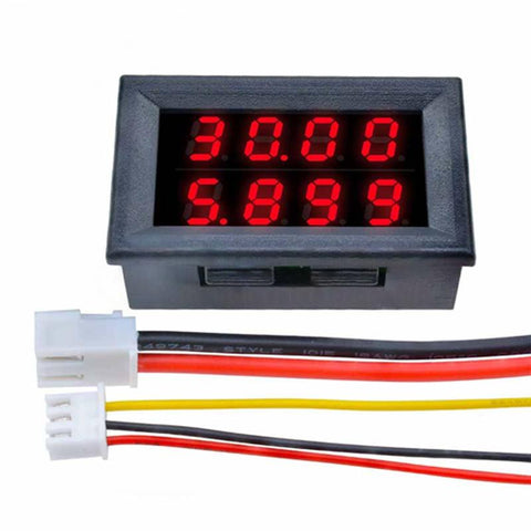 0.28'' DC 0-100V 10A/50A/100A LED Digital Voltmeter Ammeter Tester