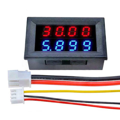 0.28'' DC 0-100V 10A/50A/100A LED Digital Voltmeter Ammeter Tester