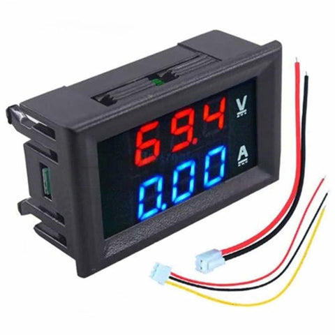 0.28'' DC 0-100V 10A/50A/100A LED Digital Voltmeter Ammeter Tester