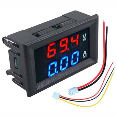 0.28'' DC 0-100V 10A/50A/100A LED Digital Voltmeter Ammeter Tester