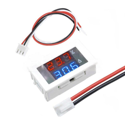 0.28'' DC 0-100V 10A/50A/100A LED Digital Voltmeter Ammeter Tester