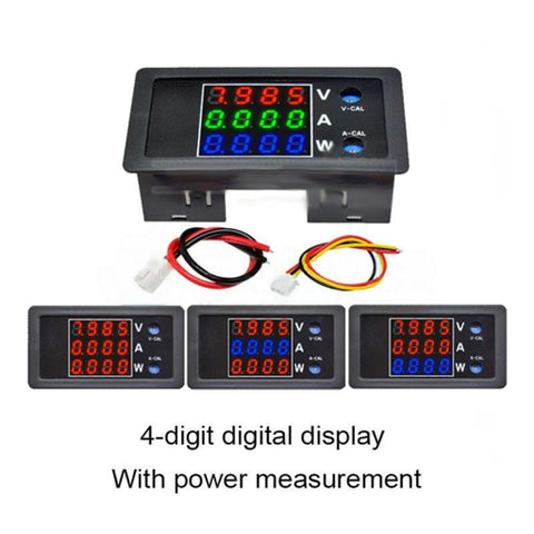 0.28'' DC 0-100V 10A/50A/100A LED Digital Voltmeter Ammeter Tester