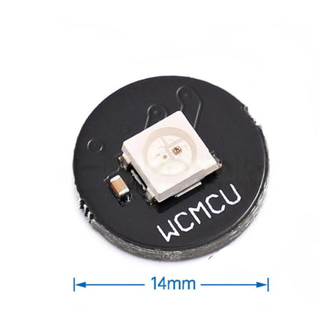 1/3/4/7/8/12/16/24 Bit WS2812 5050 RGB LED Lamp Panel Module