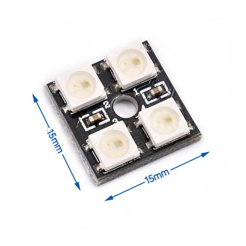 1/3/4/7/8/12/16/24 Bit WS2812 5050 RGB LED Lamp Panel Module