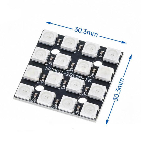 1/3/4/7/8/12/16/24 Bit WS2812 5050 RGB LED Lamp Panel Module