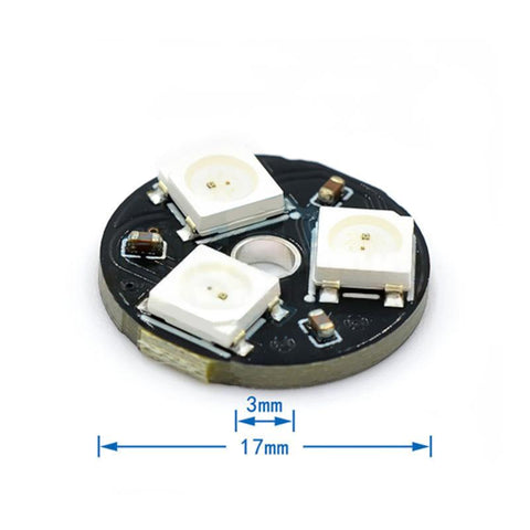1/3/4/7/8/12/16/24 Bit WS2812 5050 RGB LED Lamp Panel Module